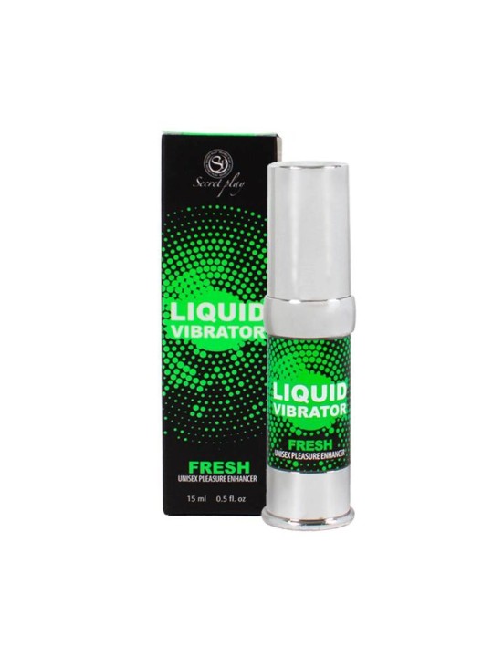 SECRETPLAY VIBRADOR LIQUIDO FRESH ESTIMULADOR INTENSIFICADOR PLACE 15 ML