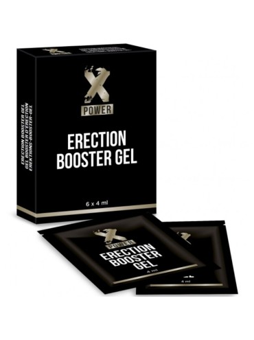XPOWER ERECTION BOOSTER GEL POTENCIADOR ERECCION 6 X 4 ML