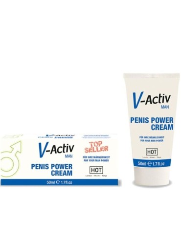HOT V ACTIV CREMA POTENCIADORA HOMBRE 50ML
