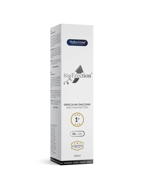 MEDICA GROUP BIG ERECTION GEL INTIMO PARA HOMBRE 150 ML