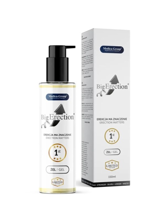 MEDICA GROUP BIG ERECTION GEL INTIMO PARA HOMBRE 150 ML