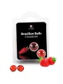 SECRETPLAY BRAZILIAN BALLS FRESAS SET 2 BOLAS
