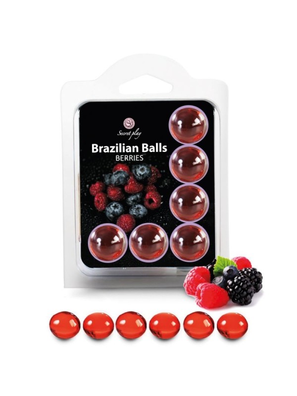 SECRETPLAY BRAZILIANS BALLS FRUTAS DEL BOSQUE
