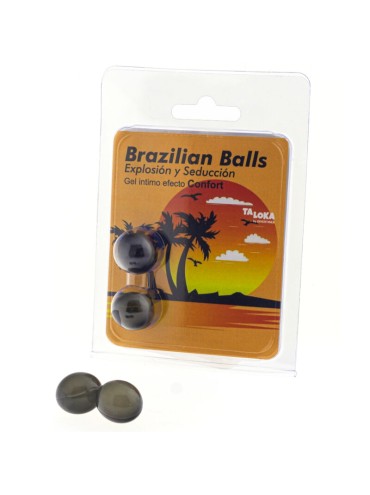 TALOKA BRAZILIAN BALLS GEL EXCITANTE EFECTO CONFORT 2 BOLAS