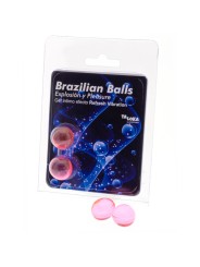 TALOKA BRAZILIAN BALLS GEL EXCITANTE EFECTO VIBRACION REFRESCANTE 2 BOLAS