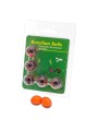 TALOKA BRAZILIAN BALLS GEL INTIMO FRESA CHOCOLATE 5 BOLAS