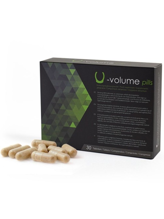 500 COSMETICS U VOLUME AUMENTO CALIDAD Y CANTIDAD SEMEN 30 CAPSULAS