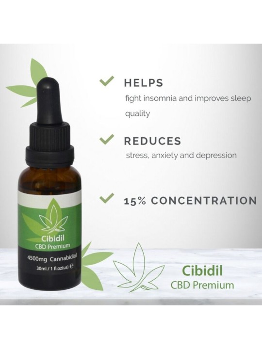 500 COSMETICS CIBIDIL RELAJANTE ACEITE CBD 15 30 ML