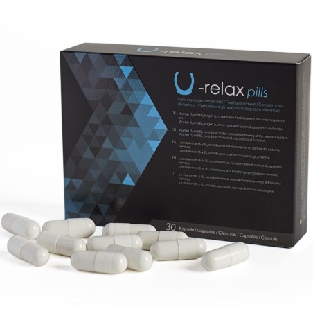 500 COSMETICS U RELAX CAPSULAS RELAJACION Y REDUCCION ANSIEDAD 30 CAPSULAS