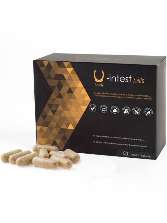 500 COSMETICS U INTEST CAPSULAS PARA PREVENIR LAS HEMORROIDES 60 CAPSULAS