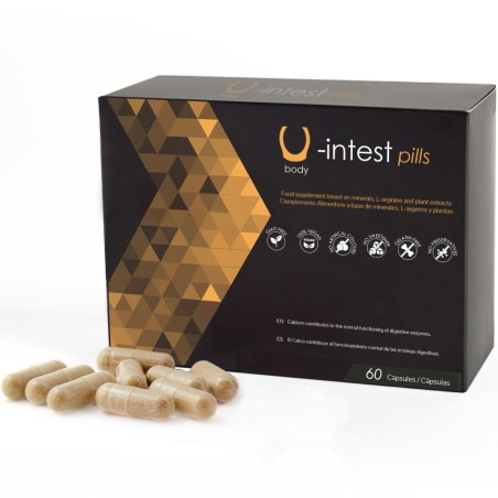 500 COSMETICS U INTEST CAPSULAS PARA PREVENIR LAS HEMORROIDES 60 CAPSULAS