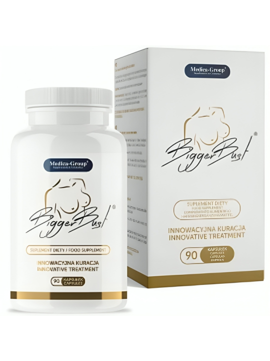 MEDICA GROUP BIGGER BUST REAFIRMACION DEL PECHO 90 CAPSULAS