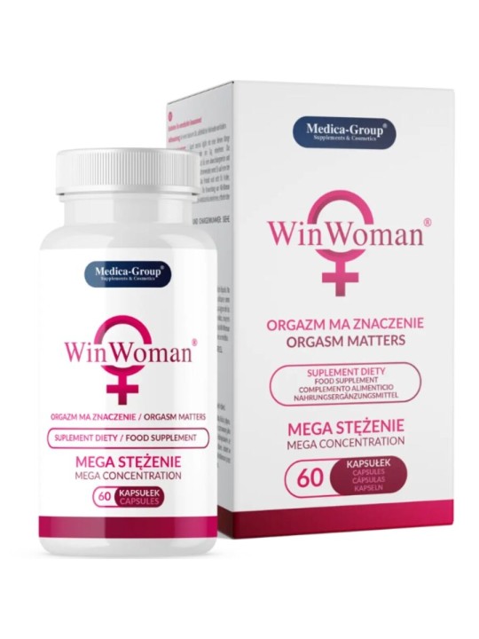 MEDICA GROUP WIN WOMAN AUMENTO LIBIDO FEMENINO 60 CAPSULAS