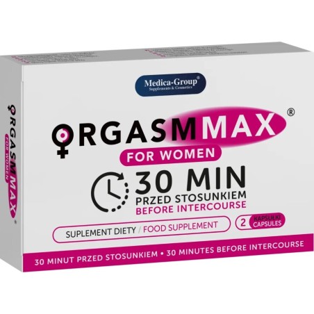MEDICA GROUP ORGASM MAX CAPSULAS PARA MUJER 2 UDS