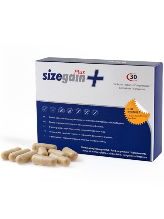 500 COSMETICS SIZEGAIN PLUS PASTILLAS PARA ALARGAR EL PENE