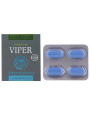 COBECO VIPER POTENCIADOR MASCULINO 4 CAPSULAS