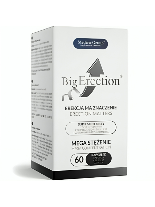 MEDICA GROUP BIG ERECTION POTENCIADOR HOMBRE 60 CAPSULAS