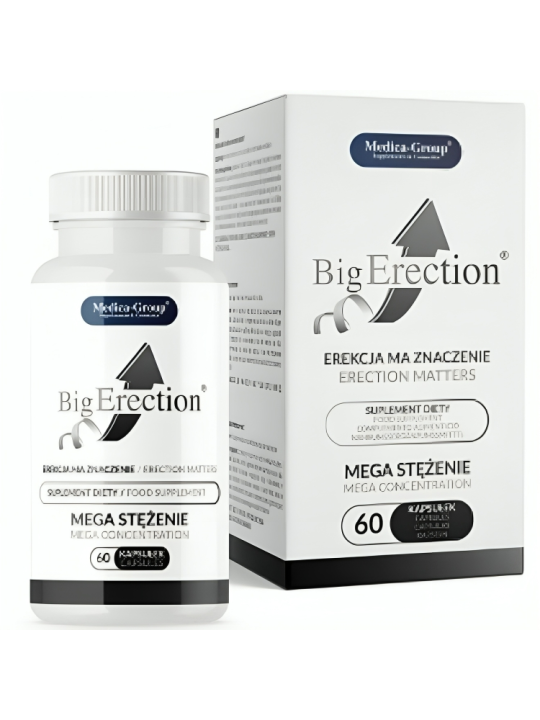 MEDICA GROUP BIG ERECTION POTENCIADOR HOMBRE 60 CAPSULAS