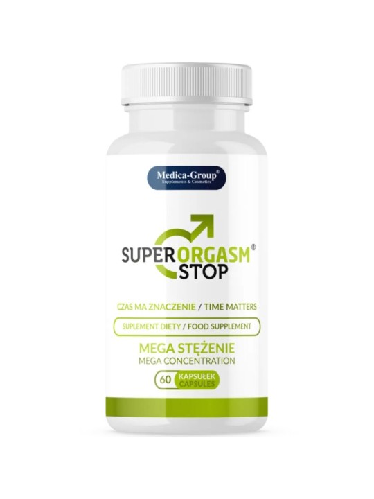 MEDICA GROUP SUPER ORGASM STOP RETARDANTE PARA HOMBRE 60 CAPSULAS