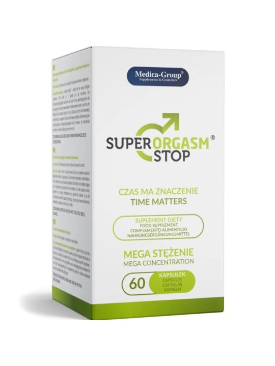 MEDICA GROUP SUPER ORGASM STOP RETARDANTE PARA HOMBRE 60 CAPSULAS