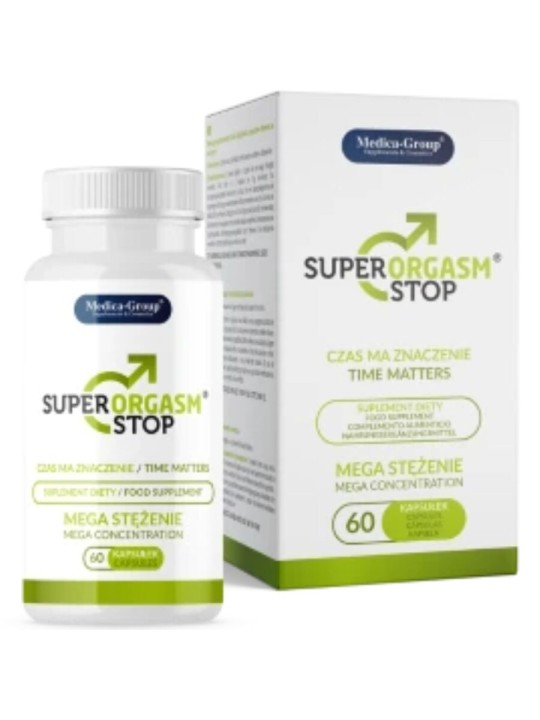 MEDICA GROUP SUPER ORGASM STOP RETARDANTE PARA HOMBRE 60 CAPSULAS