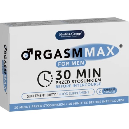 MEDICA GROUP ORGASM MAX CAPSULAS PARA HOMBRE 2 UDS