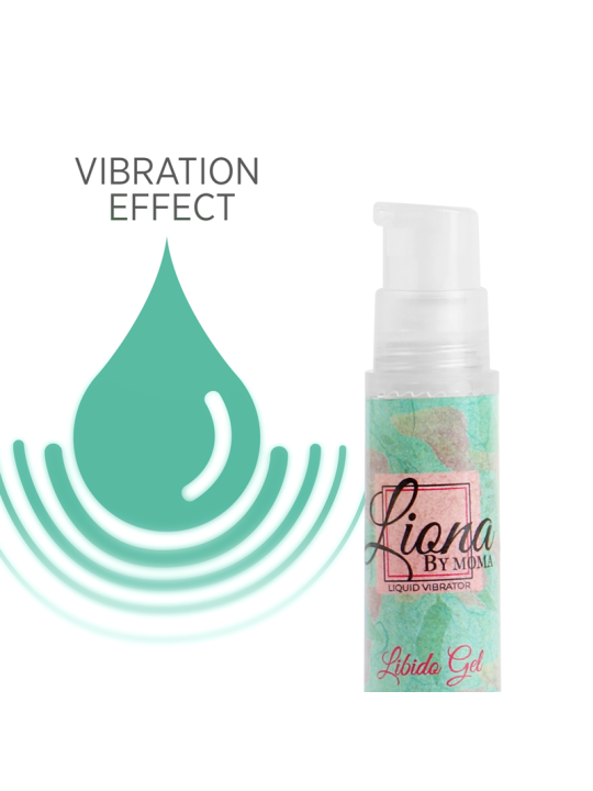LIONA BY MOMA VIBRADOR LIQUIDO LIBIDO GEL 6 ML
