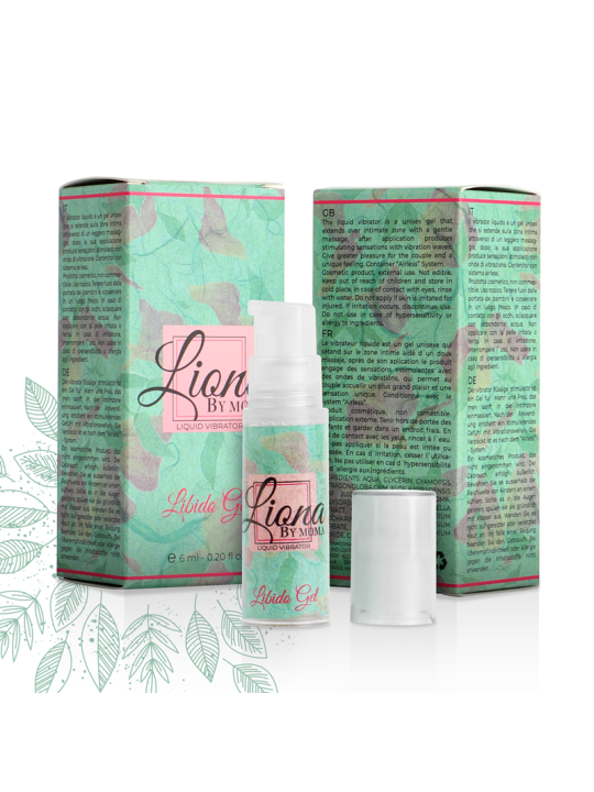 LIONA BY MOMA VIBRADOR LIQUIDO LIBIDO GEL 6 ML
