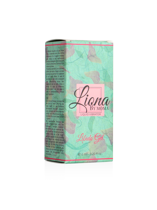 LIONA BY MOMA VIBRADOR LIQUIDO LIBIDO GEL 6 ML