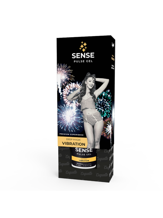 COQUETTE CHIC DESIRE PULSE GEL FRESA VIBRACION LIQUIDA PREMIUM 15ML