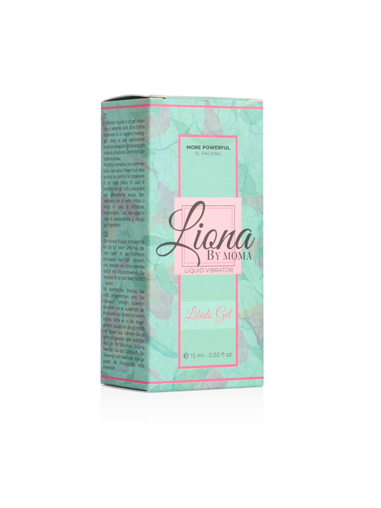 LIONA BY MOMA VIBRADOR LIQUIDO LIBIDO GEL 15 ML