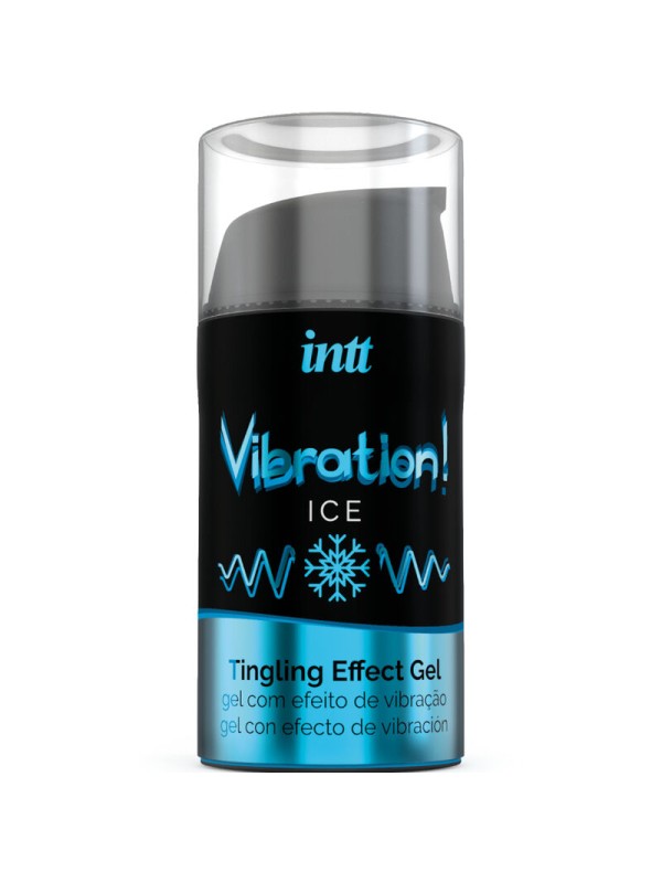 INTT POTENTE ESTIMULANTE INTIMO GEL VIBRADOR EFECTO FRIO 15ML