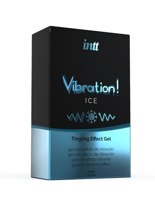 INTT POTENTE ESTIMULANTE INTIMO GEL VIBRADOR EFECTO FRIO 15ML