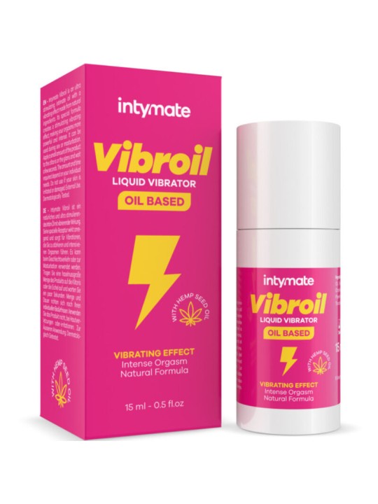 INTIMATELINE INTYMATE VIBROIL ACEITE INTIMO PARA ELLA EFECTO VIBRADOR 15 ML
