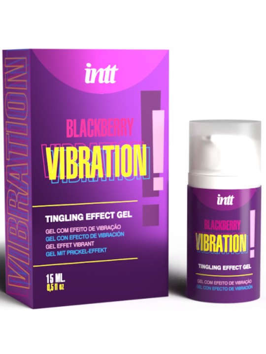 INTT RELEASES GEL VIBRADOR LIQUIDO SABOR MORA 15 ML