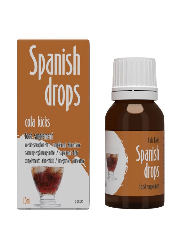 COBECO SPANISH DROPS COLA KICKS GOTAS ESTIMULANTES 15 ML
