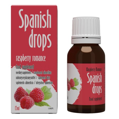 COBECO SPANISH DROPS FRAMBUESA ROMANCE GOTAS ESTIMULANTES 15 ML