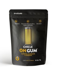 WUG GUM ON CHICLE CAFEINA GINSENG Y GUARANA 10 UNIDADES