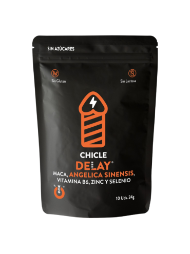 WUG SEX SENSE DELAY CHICLE RETARDANTE EYACULACION 10 UNIDADES