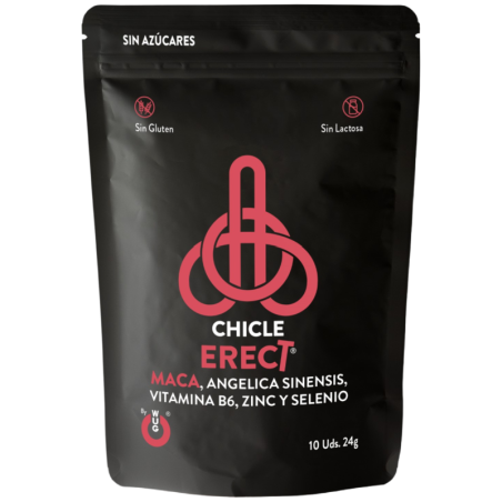WUG SEX SENSE ERECT CHICLE POTENCIADOR ERECCION 10 UNIDADES