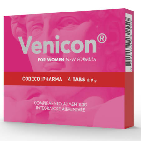 COBECO VENICON SUPLEMENTO LIBIDO MUJER 4 CAPSULAS