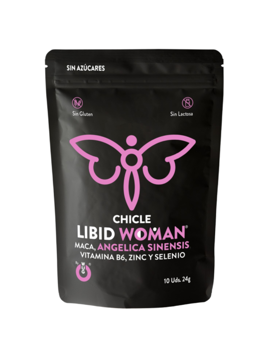WUG SEX SENSE LIBID WOMAN CHICLE AUMENTO LIBIDO MUJER 10 UNIDADES