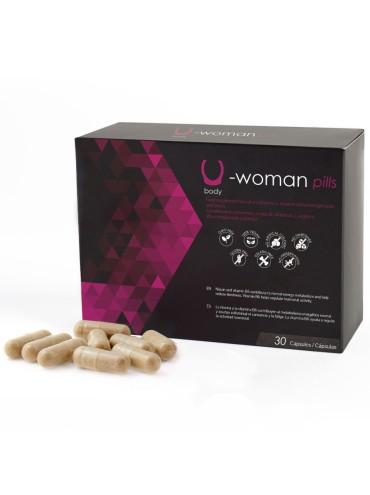 500 COSMETICS U WOMAN AUMENTO LIBIDO FEMENINA 30 CAPSULAS