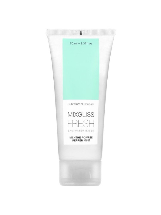 MIXGLISS LUBRICANTE BASE AGUA EFECTO FRIO SABOR A MENTA 70 ML