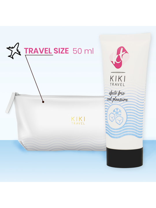KIKI TRAVEL GEL DESLIZANTE EFECTO FRIO INTENSIFICADOR 50 ML