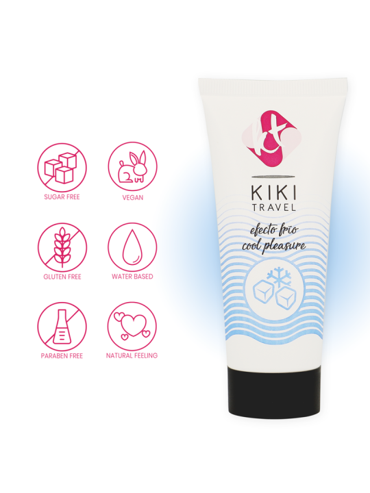 KIKI TRAVEL GEL DESLIZANTE EFECTO FRIO INTENSIFICADOR 50 ML