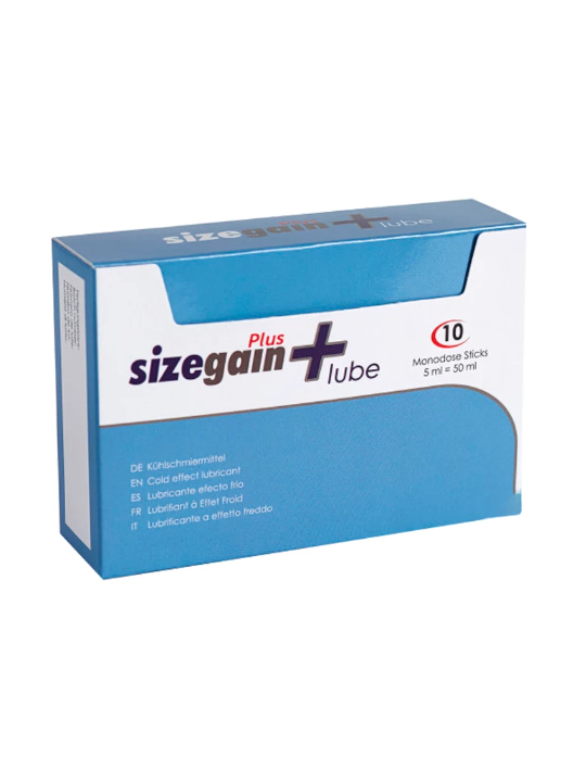500 COSMETICS SIZEGAIN PLUS LUBE LUBRICANTE EFECTO FRIO