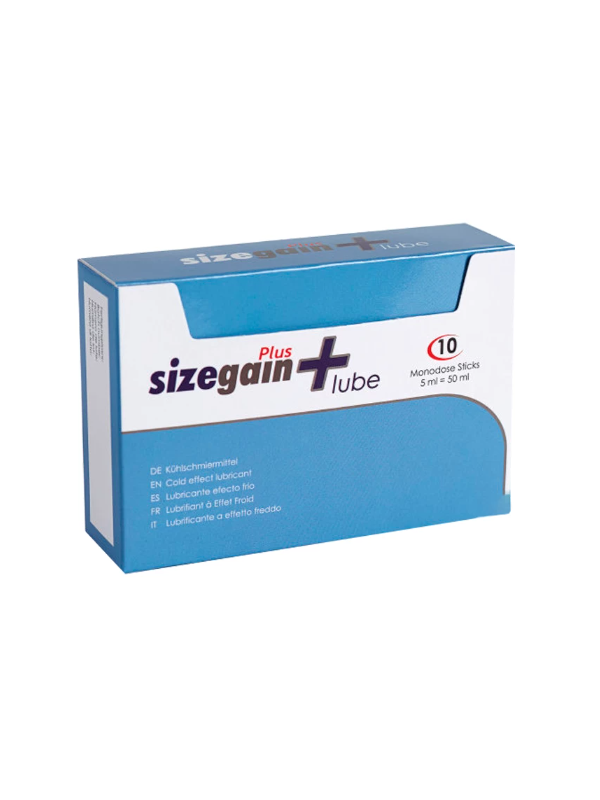 500 COSMETICS SIZEGAIN PLUS LUBE LUBRICANTE EFECTO FRIO