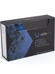 500 COSMETICS U VIRILITY LUBE LUBRICANTE EFECTO FRIO 10 X 5 ML