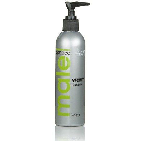 COBECO MALE LUBRICANTE EFECTO CALOR 250 ML